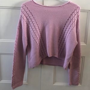garage long sleeve pink